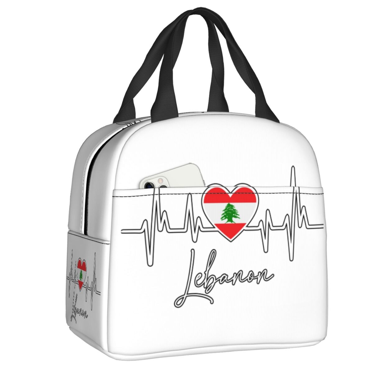 Women Bags Lebanon - Aangepaste thermisch geïsoleerde lunchtas Dames Libanese