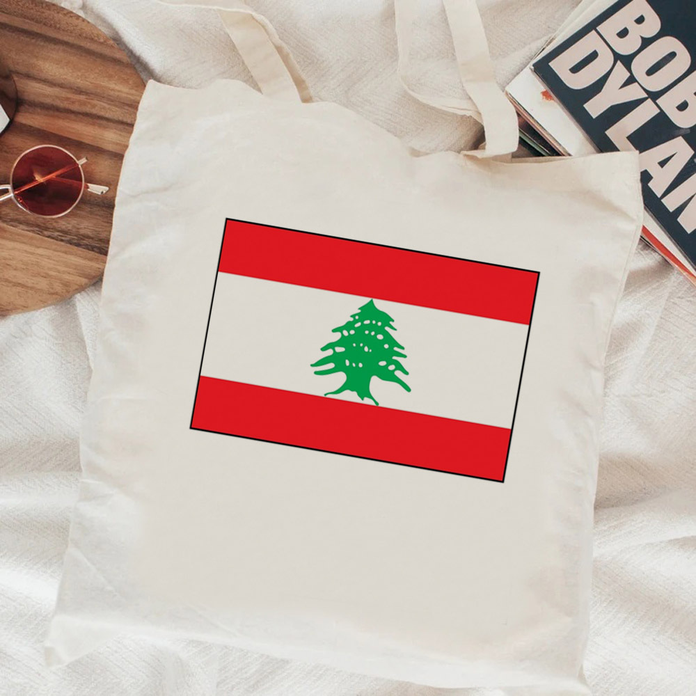Women Bags Lebanon - Libanon tote bag, boodschappentas, shopper, personaliseerbaar,