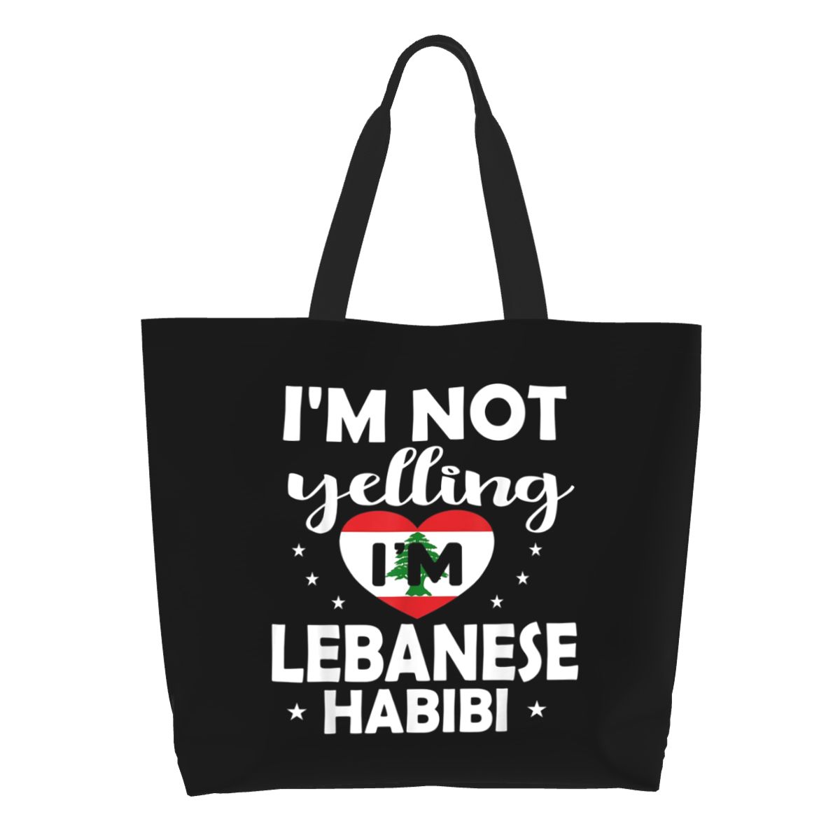 Women Bags Lebanon - Libanese vlag Libanon erfgoed Libanese boodschappentas