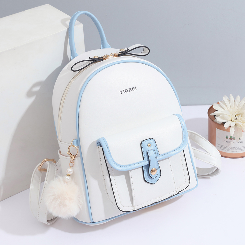 Women Bags Offers - Stijlvolle Effen Kleur Textuur Vrouwen Rugzak,