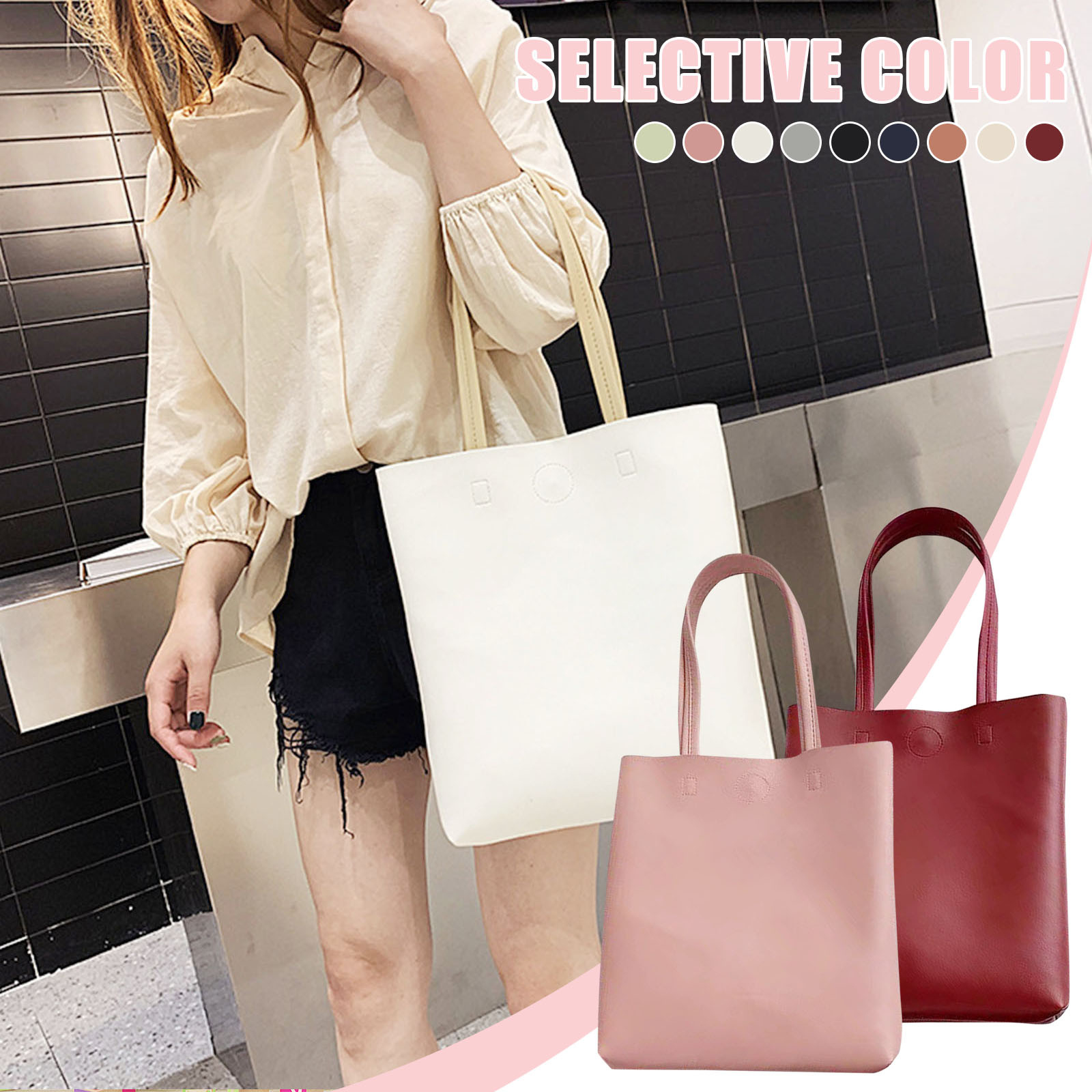 Women Bags Low Price - Dames Tote Bag Mode Onderarmzakje Grote