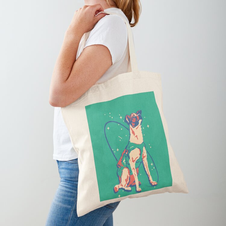 Women Bags Vector - Laika Space Dog Illustratie Vector Russische