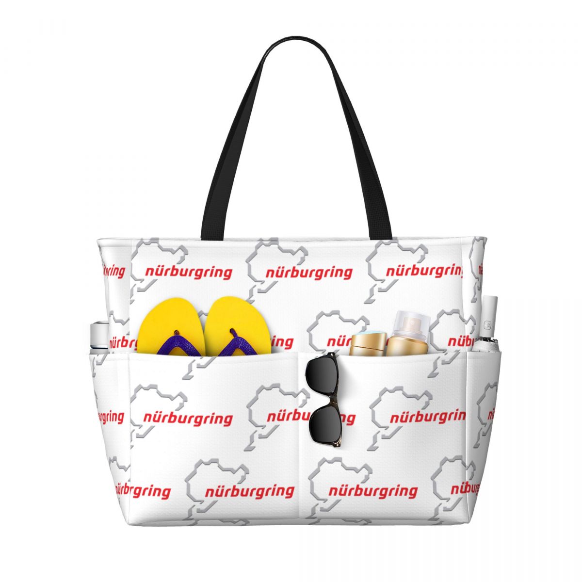 Women Bags Germany - Racebaan Duitsland Nurburgring Strand Tote Bag