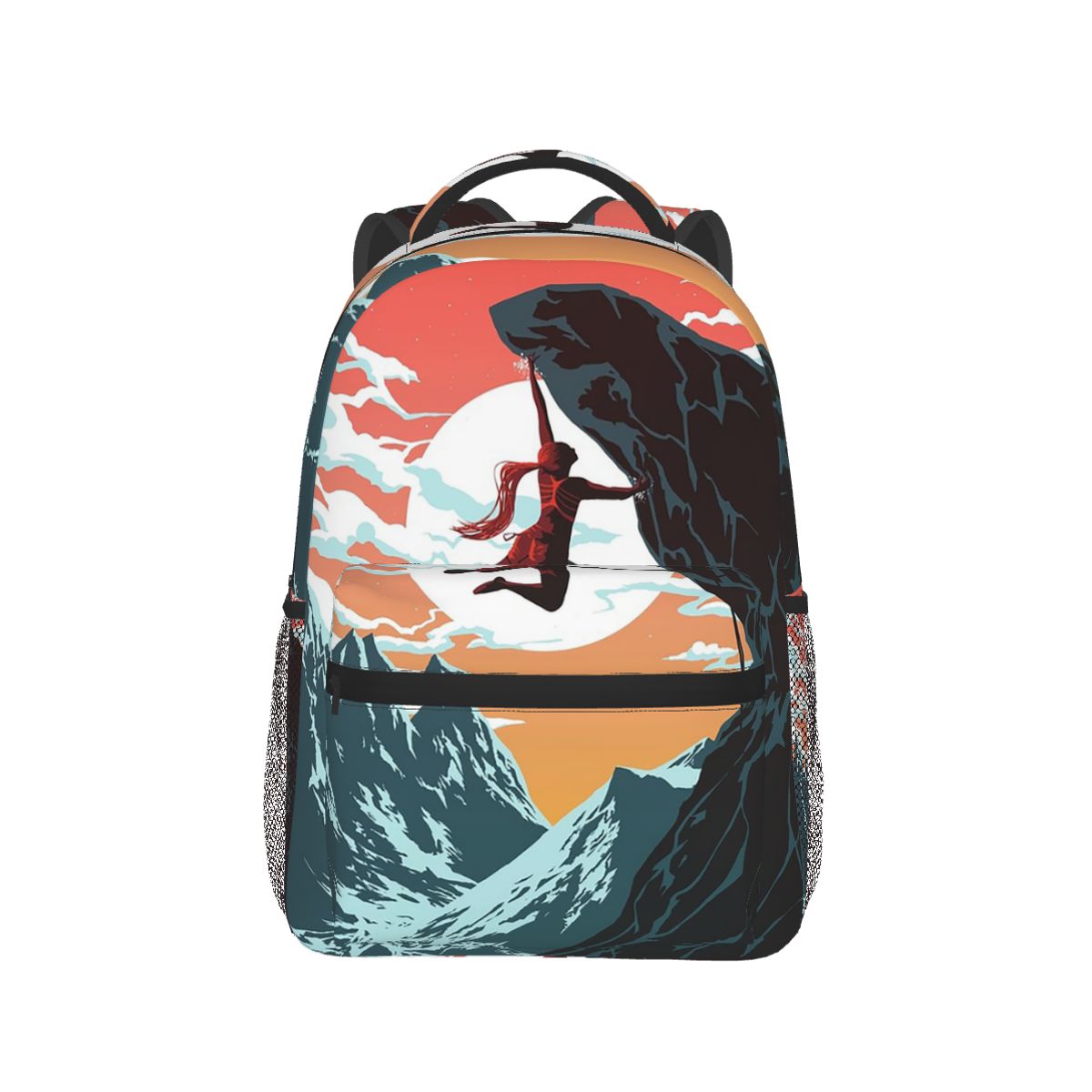 Women Bags Vector - Klimmeisje Vector Art Rugzak Hot Sale