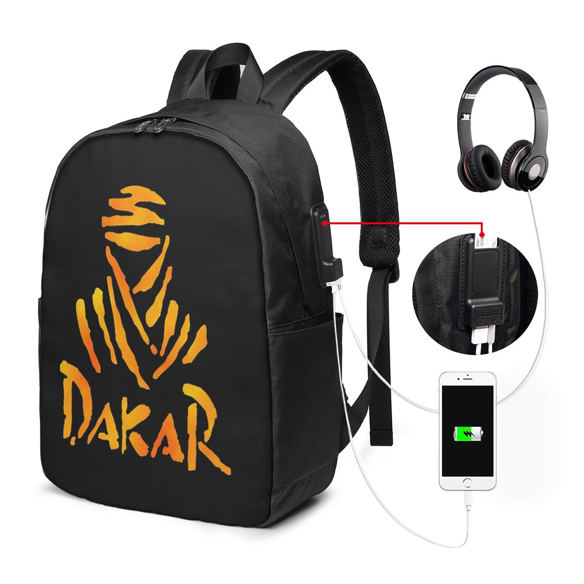 Women Bags Laptop - Dakar Rally motorfietsrugzak Reisnotebooktas Computer Student