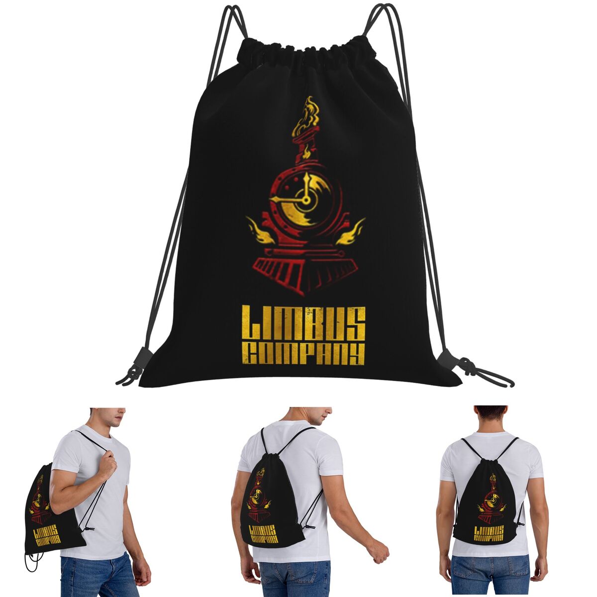 Women Bags Company - Limbus Company-rugzakken Casual tas met trekkoord,