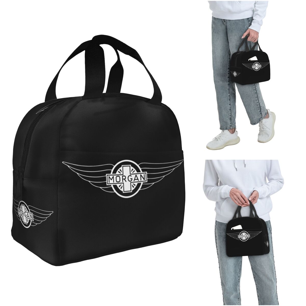 Women Bags Company - Morgan Motor Car Company geïsoleerde lunchtas