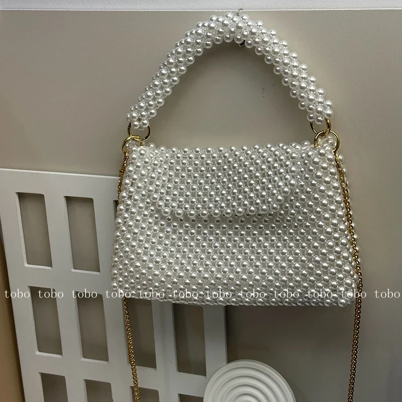 Women Bags Golden - Ins Superlatieven Parel Kraal Portemonnees Voor