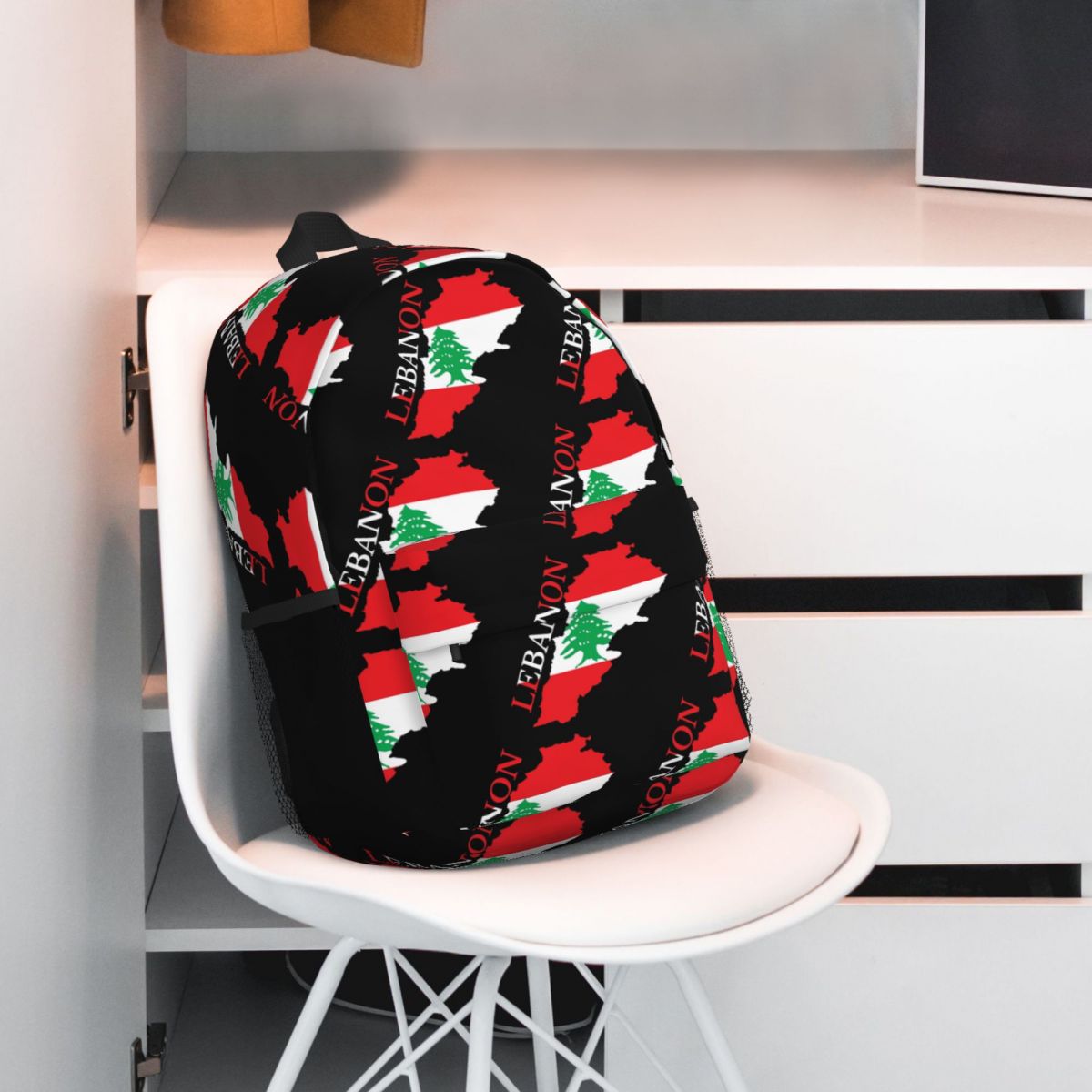 Libanon Vlag Kaart Rugzak Hot  - Women Bags Lebanon recensie en prijs