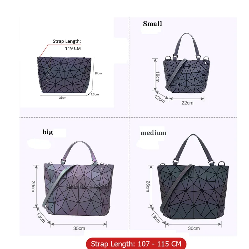 Lichtgevende Tas Geometrische  - Women Bags Low Price recensie en prijs