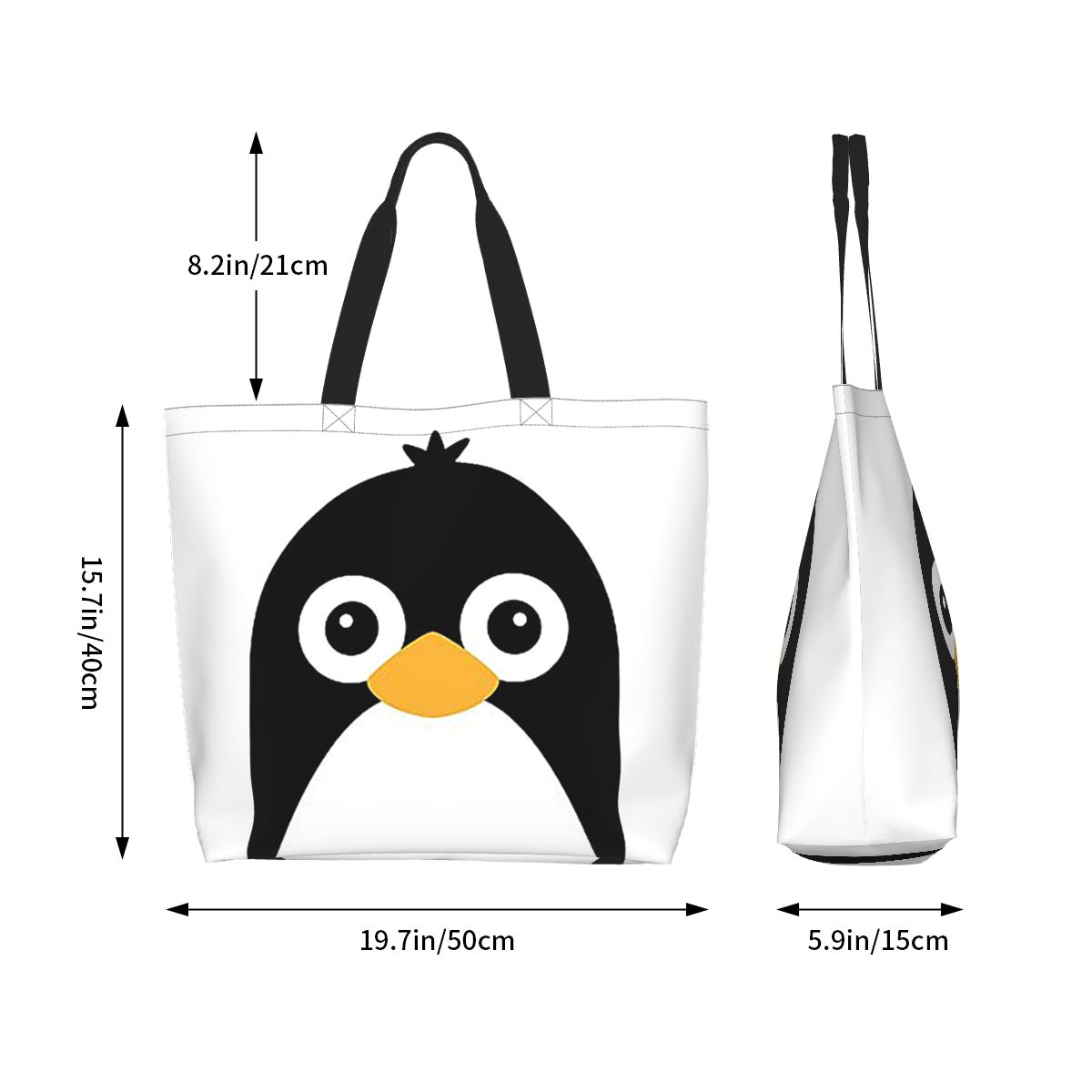 Leuke vectorpinguïn boodschapp - Women Bags Vector recensie en prijs