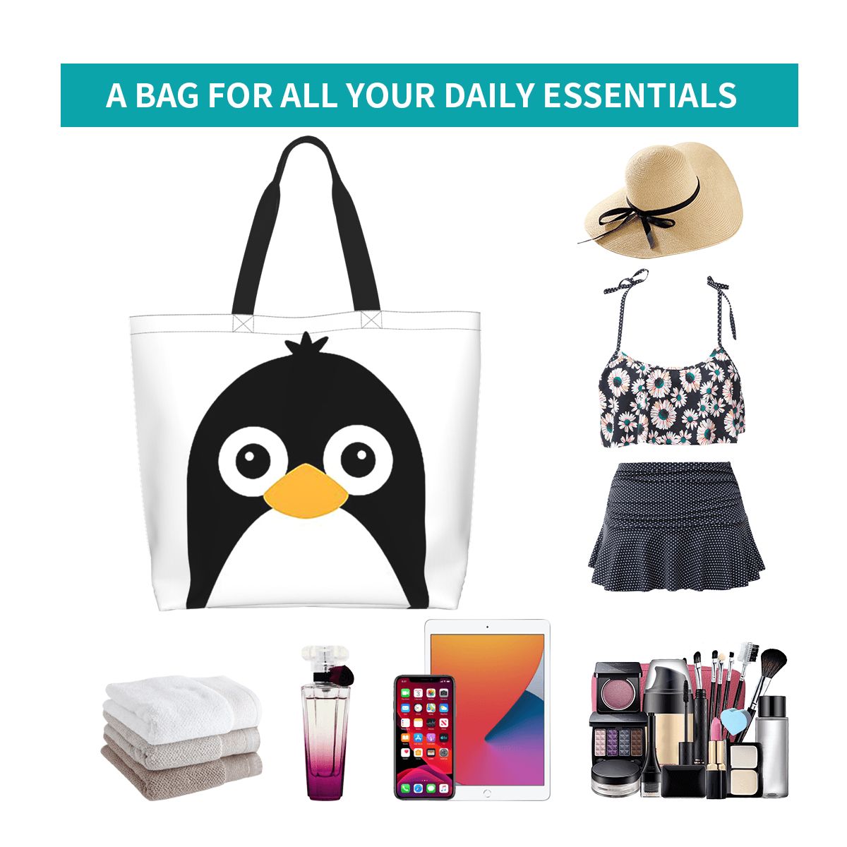 Leuke vectorpinguïn boodschapp - Women Bags Vector recensie en prijs