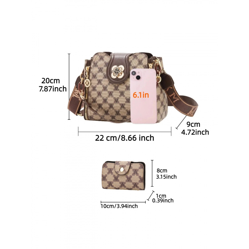 vintage schoudertas met letter - Women Bags Work recensie en prijs
