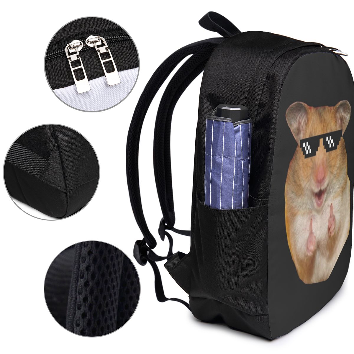 Grappige hamster rugzak reisno - Women Bags Laptop recensie en prijs