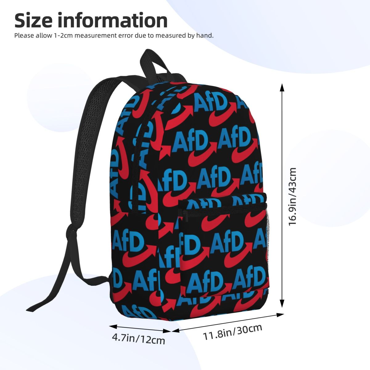 Duitsland AFD Alternatieve rug - Women Bags Germany recensie en prijs