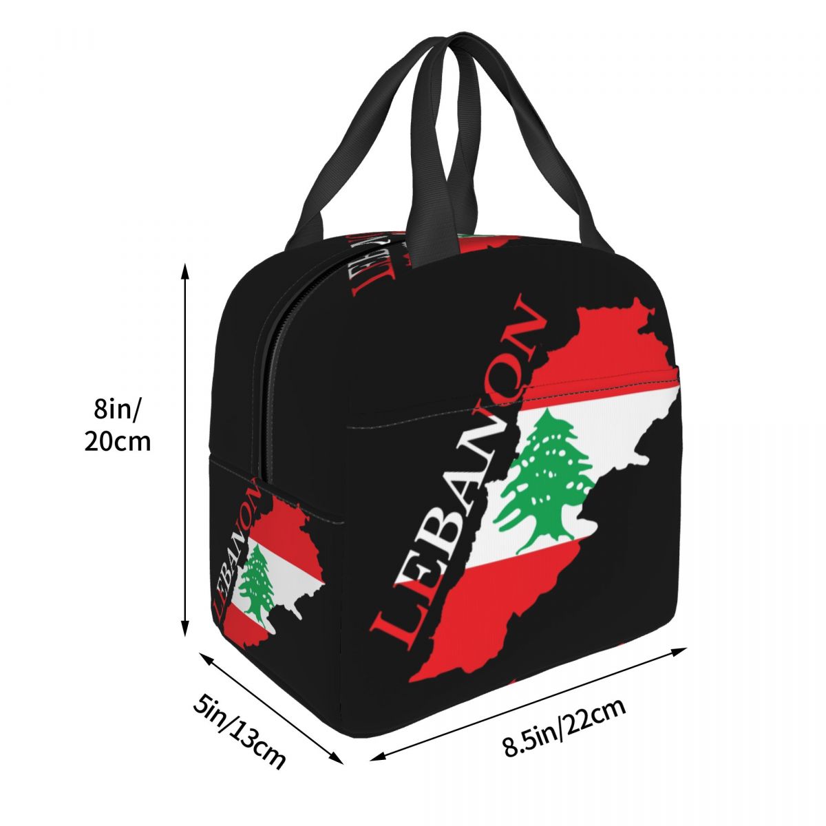 Aangepaste Libanon Vlag Kaart  - Women Bags Lebanon recensie en prijs