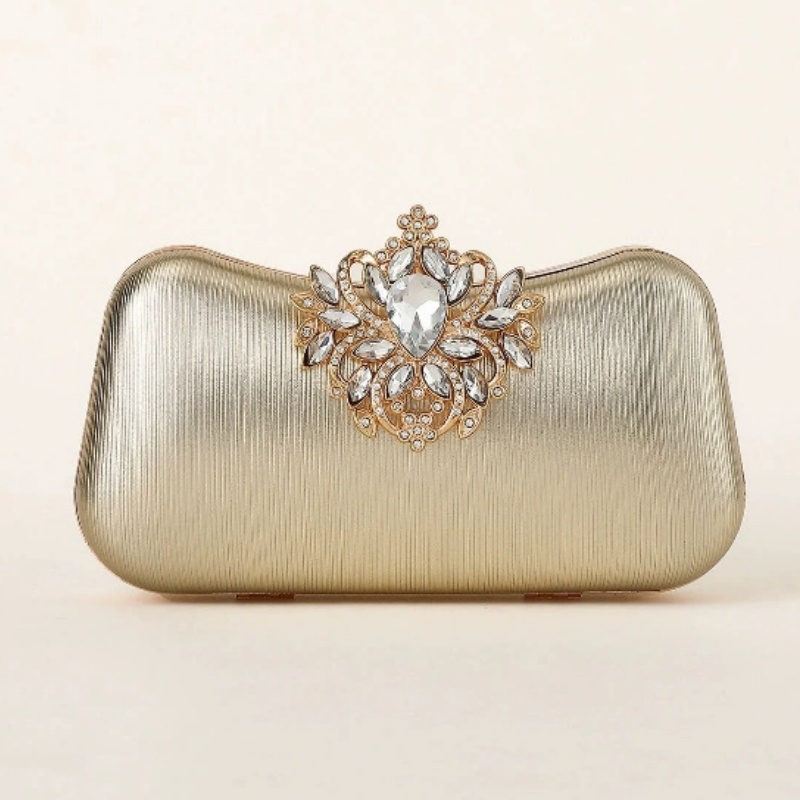 Donkergroene fluwelen clutch t - Women Bags Gold recensie en prijs