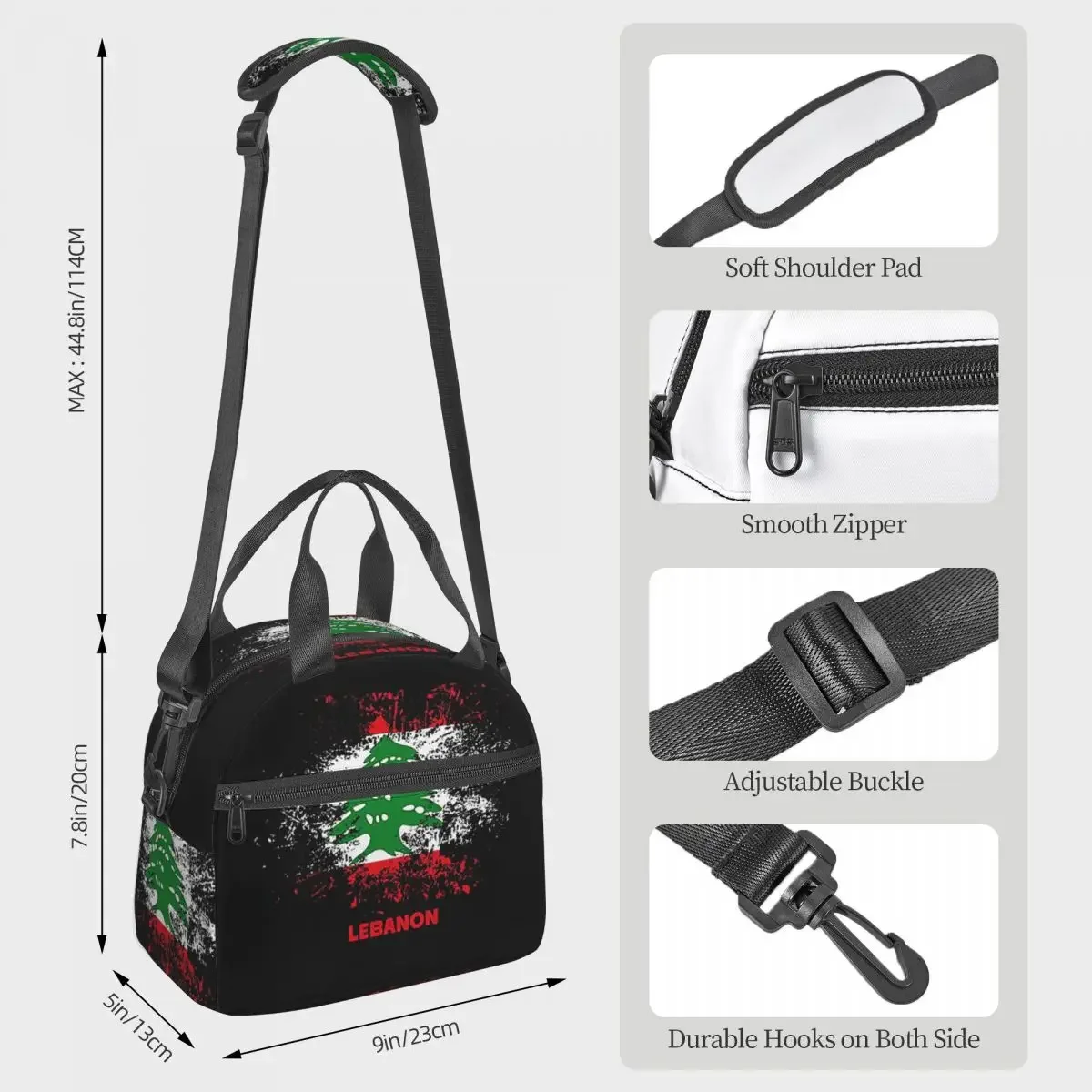 Libanon aquarel Libanon vlag L - Women Bags Lebanon recensie en prijs