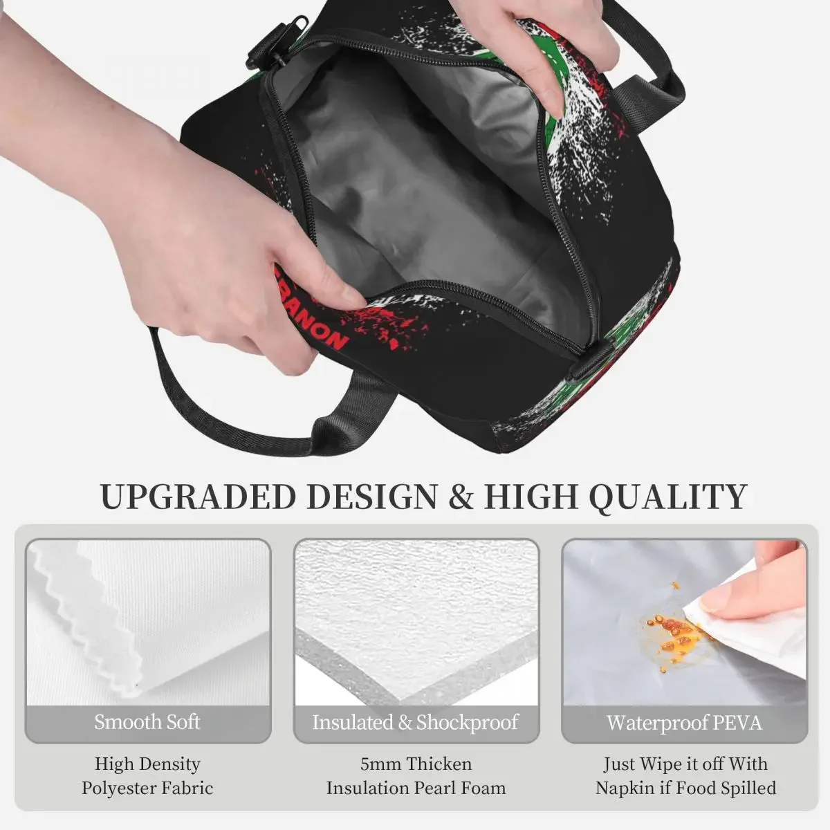Libanon aquarel Libanon vlag L - Women Bags Lebanon recensie en prijs