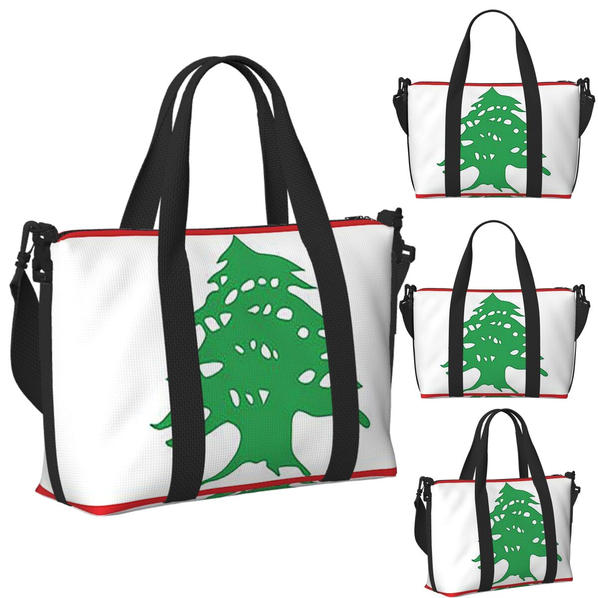 Aangepaste vlag van Libanon st - Women Bags Lebanon recensie en prijs