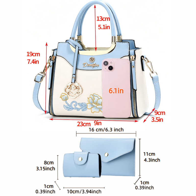3-delige set hoogwaardige gebo - Women Bags Work recensie en prijs