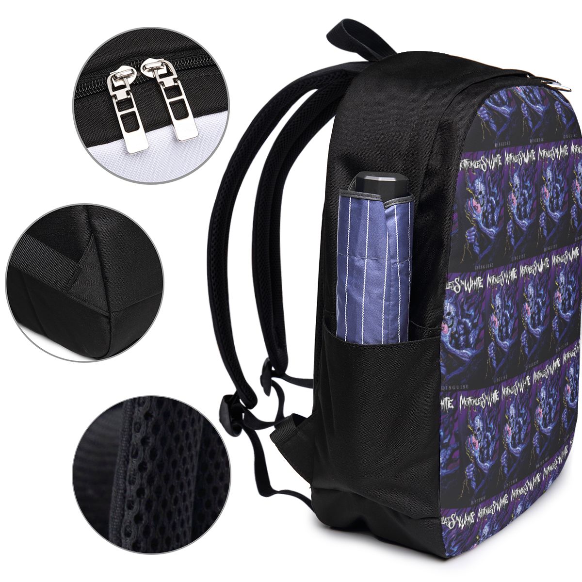 Roerloos in witte rugzak Reisn - Women Bags Laptop recensie en prijs