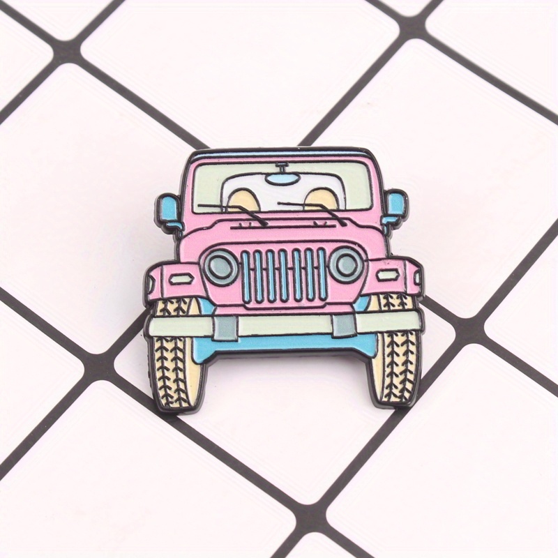 Schattige roze Jeep Cartoon em - Women'S Jeep Bags recensie en prijs
