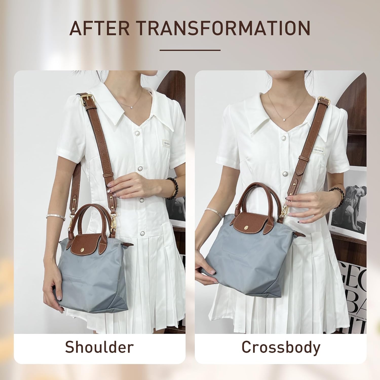 Leren tas schouderriem voor Lo - Women'S Bags Longchamp recensie en prijs