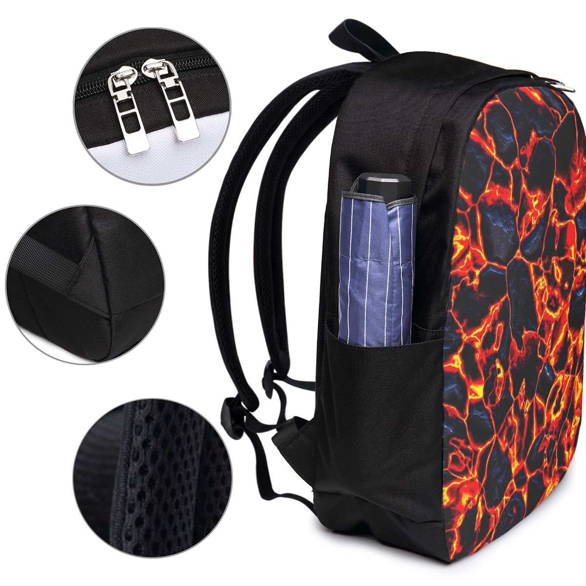 Magma Volcano Lava Fire Rugzak - Women Bags Laptop recensie en prijs