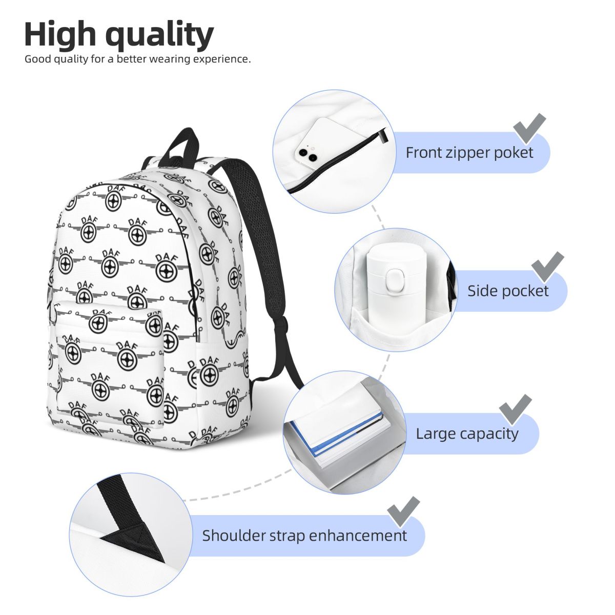 Daf Truck Logo Vector Design R - Women Bags Vector recensie en prijs