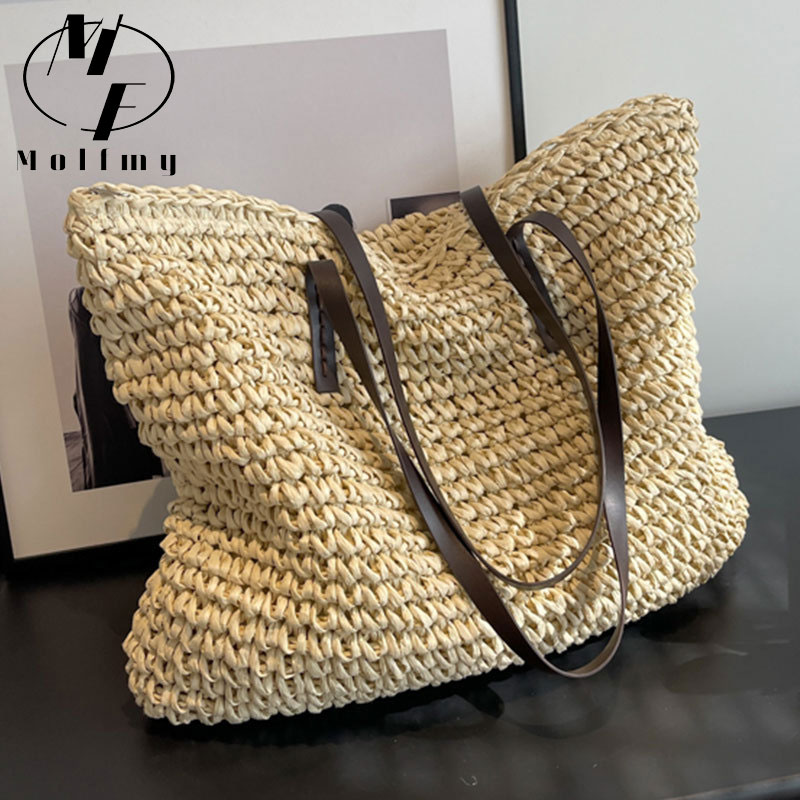 Strogeweven draagtassen Casual - Women Bags Offers recensie en prijs