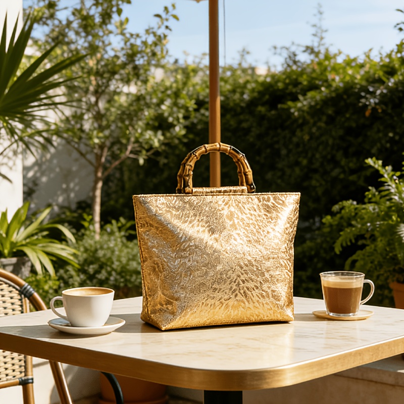 Lichte luxe metallic gouden ja - Women Bags Gold recensie en prijs