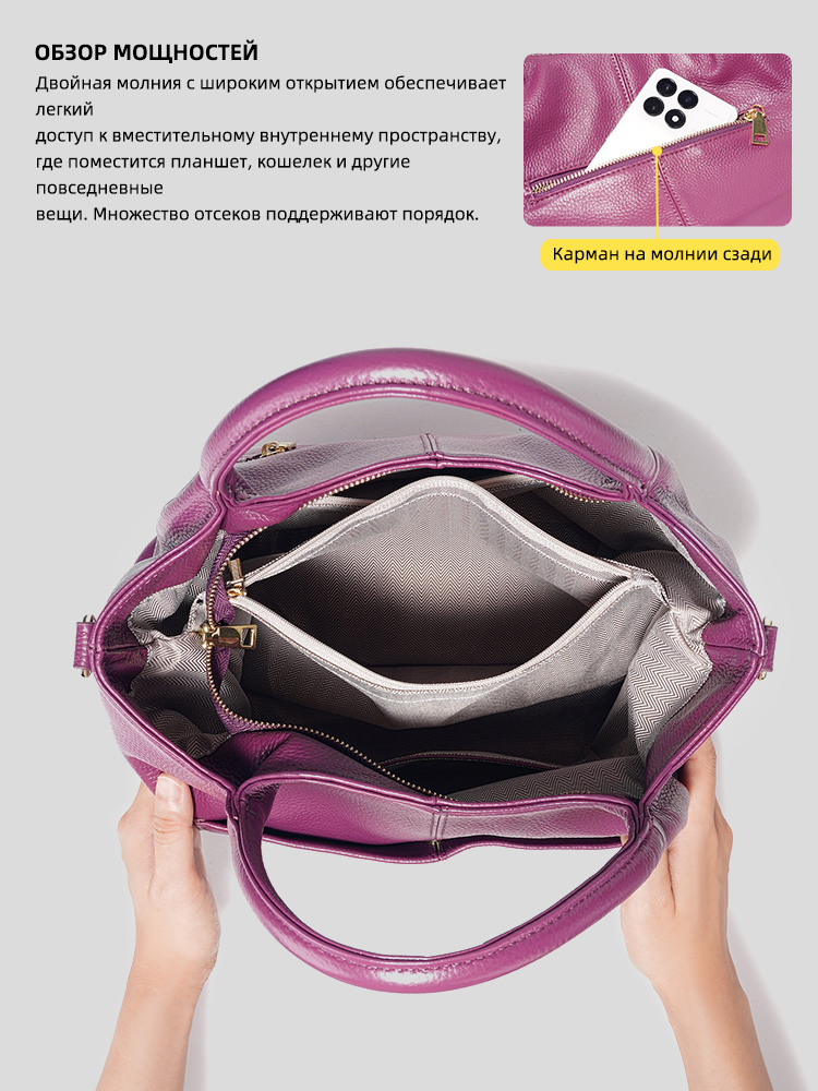 Zency Echt Leer Grote Draagtas - Women Bags Work recensie en prijs