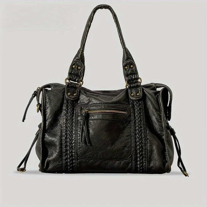 Damesmode Vintage gewassen zac - Women Bags Gold recensie en prijs
