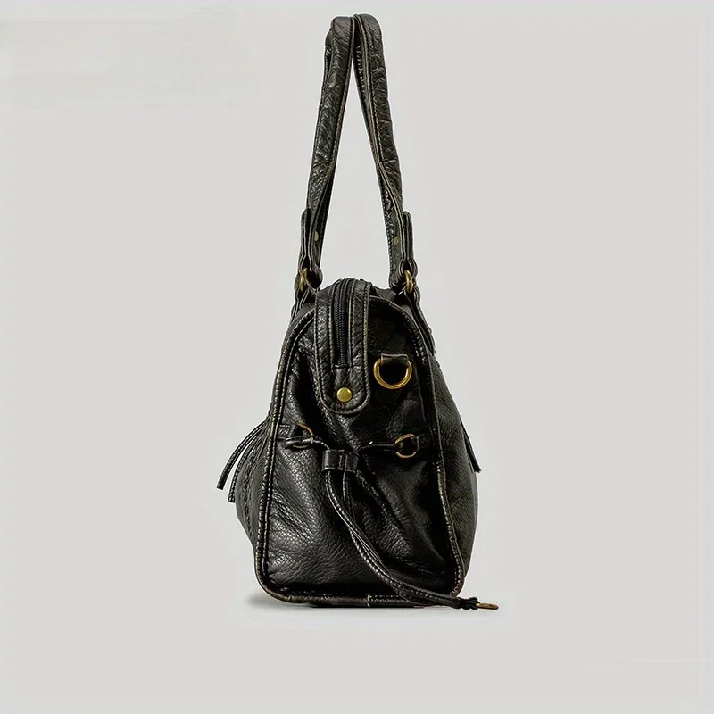 Damesmode Vintage gewassen zac - Women Bags Gold recensie en prijs