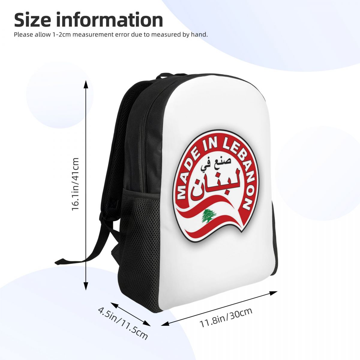 Libanon aquarel Libanon vlag L - Women Bags Lebanon recensie en prijs
