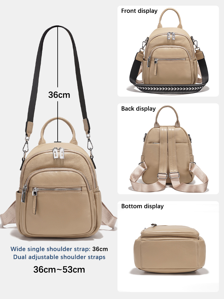 Zency lederen kleine rugzak kn - Women Bags Work recensie en prijs