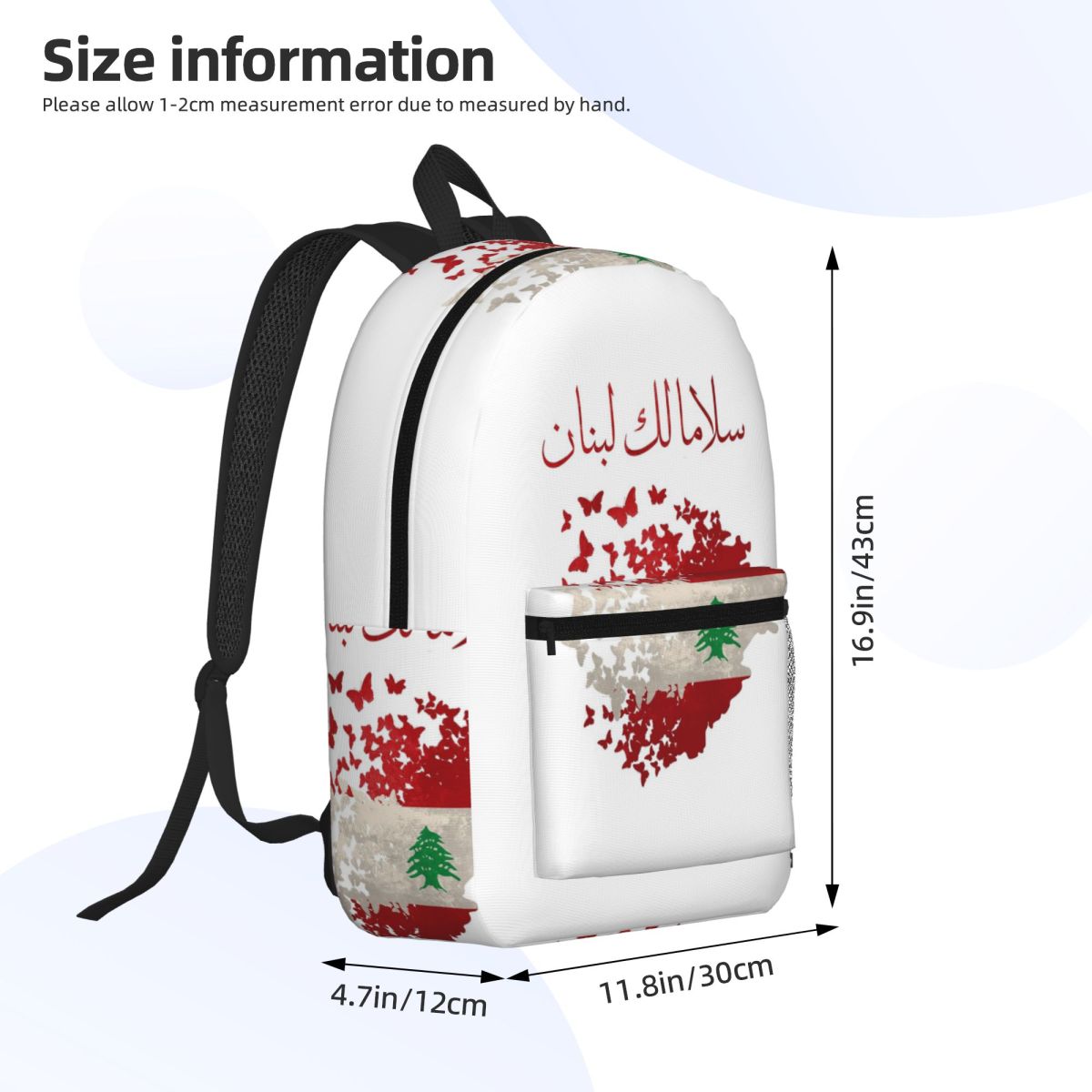 May Peace Come To Lebanon Rugz - Women Bags Lebanon recensie en prijs