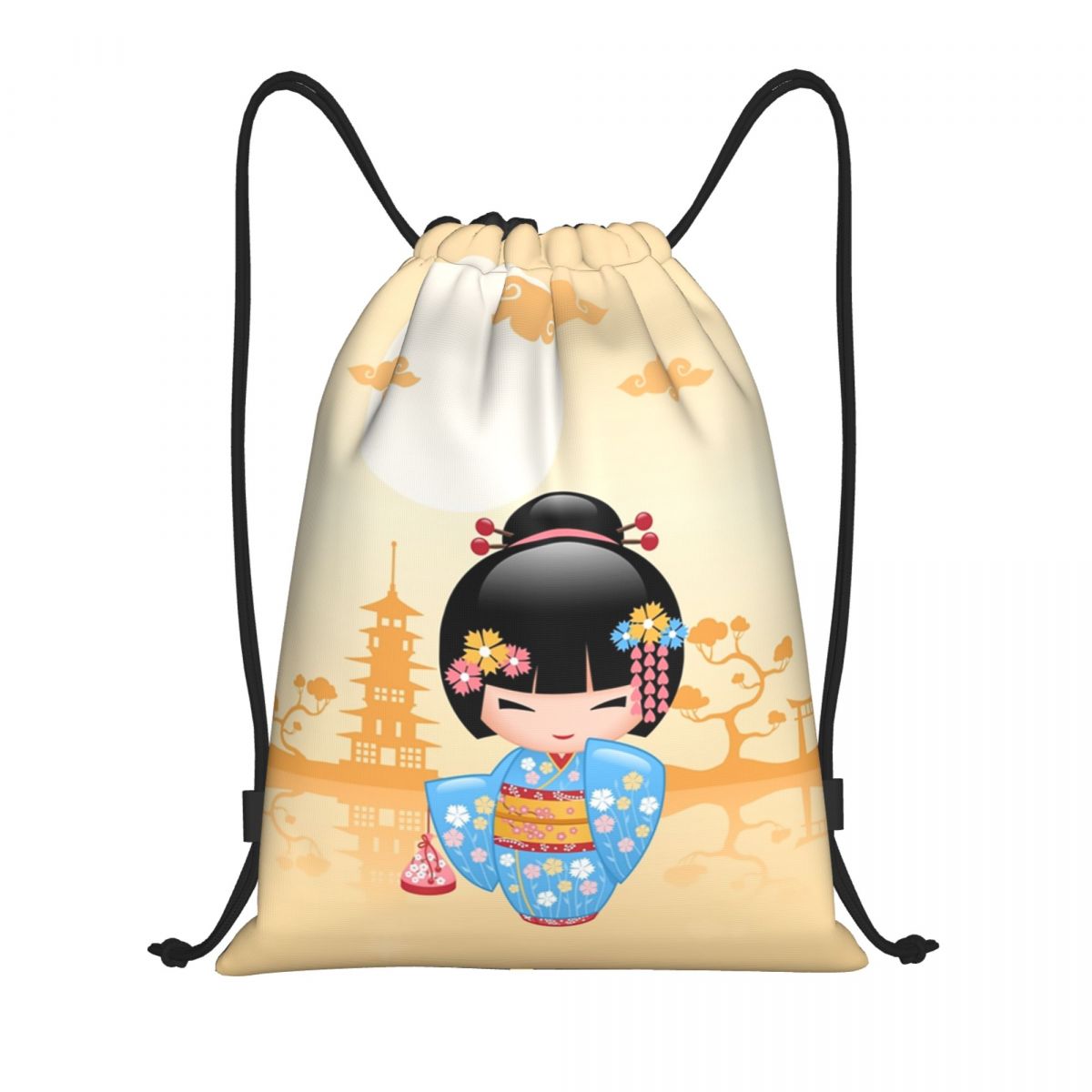 Japanse Maiko Kokeshi Doll Tre - Women Bags Vector recensie en prijs