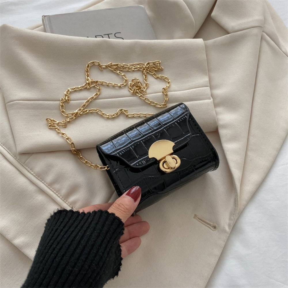 Mini-tas, gele en gouden niche - Women Bags Gold recensie en prijs