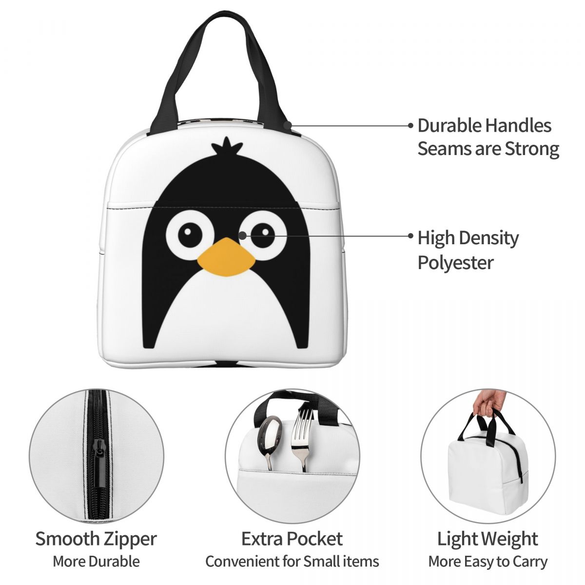 Leuke vectorpinguïn geïsoleerd - Women Bags Vector recensie en prijs