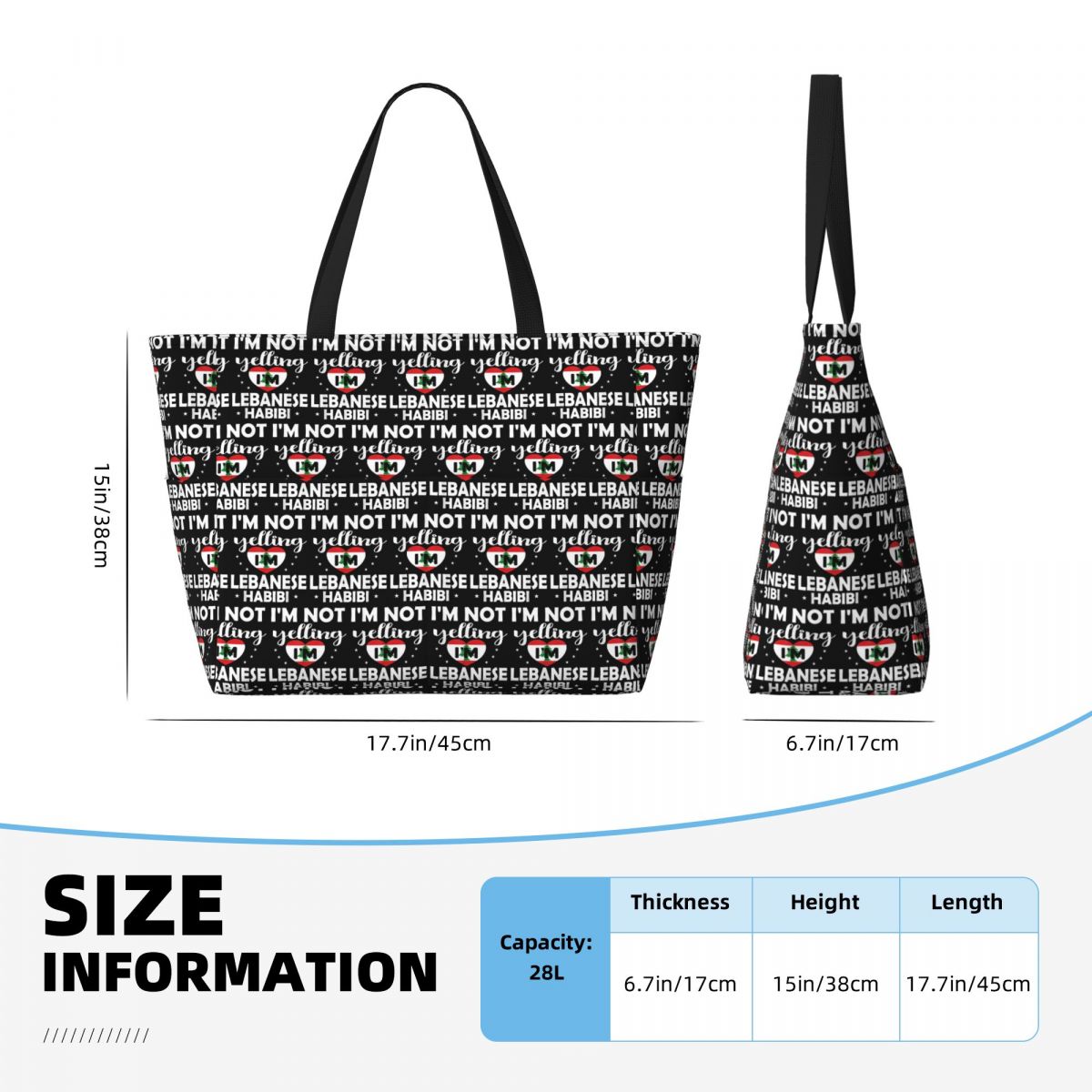 Libanese vlag Libanon erfgoed  - Women Bags Lebanon recensie en prijs