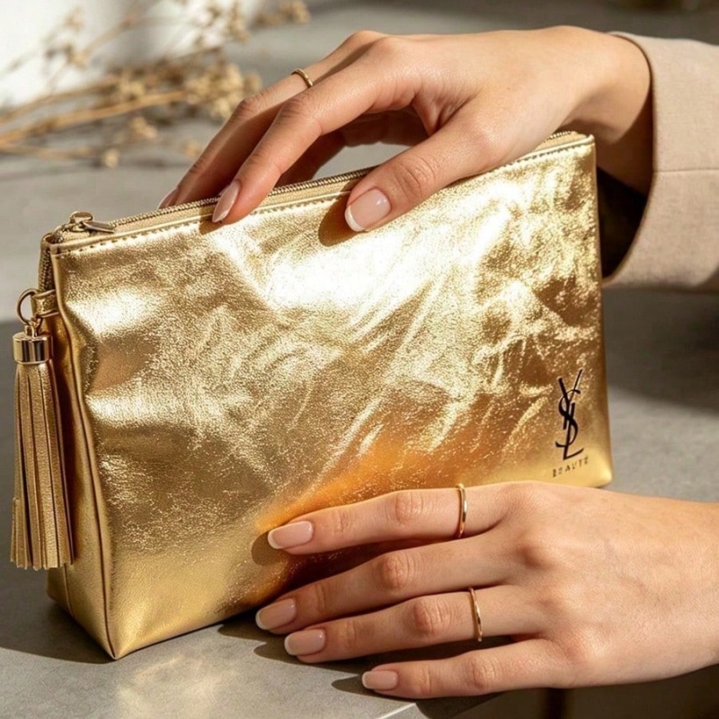 YSL Gouden Cosmetiktas, Draagb - Women Bags Golden recensie en prijs