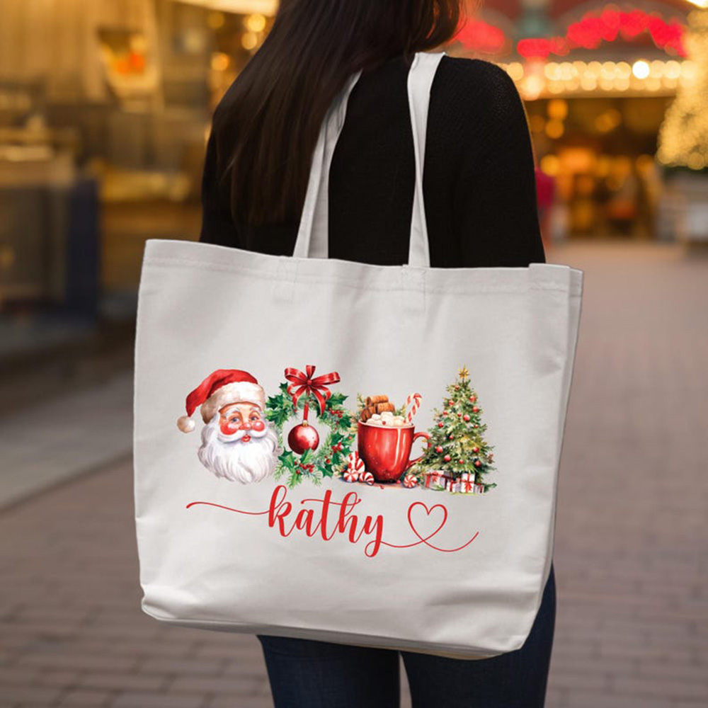 Grote canvas draagtas met gepe - Women Bags Company recensie en prijs