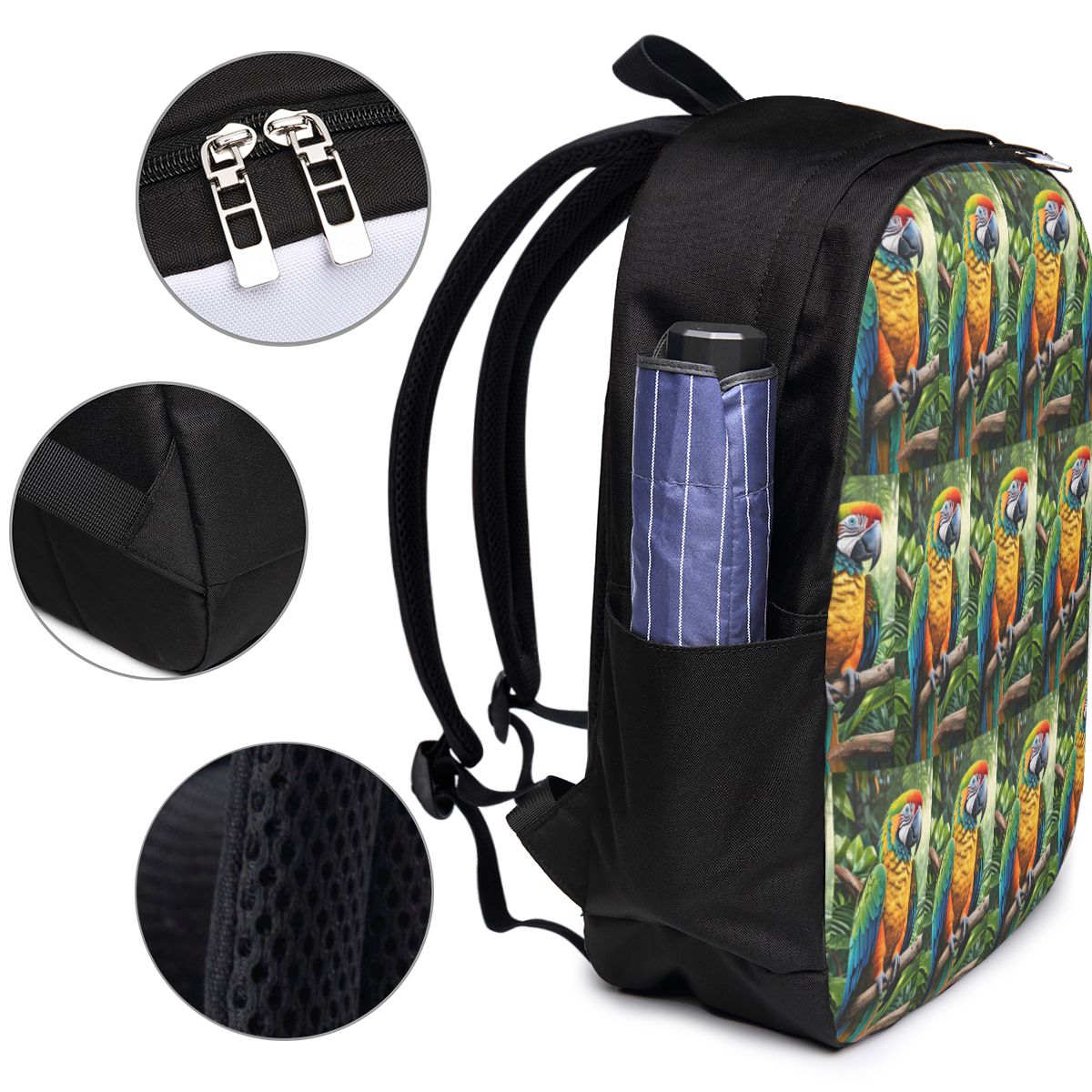 Leuke Macaw Parrots Rugzak Rei - Women Bags Laptop recensie en prijs