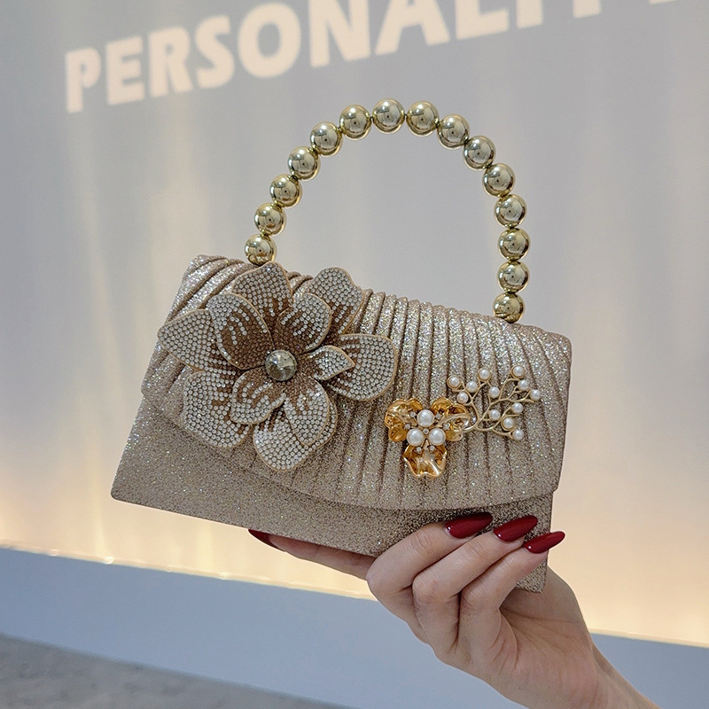 Gouden sprankelende diamanten  - Women Bags Golden recensie en prijs