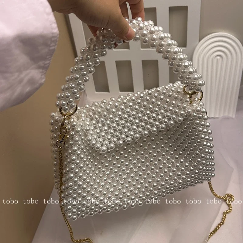 Ins Superlatieven Parel Kraal  - Women Bags Golden recensie en prijs