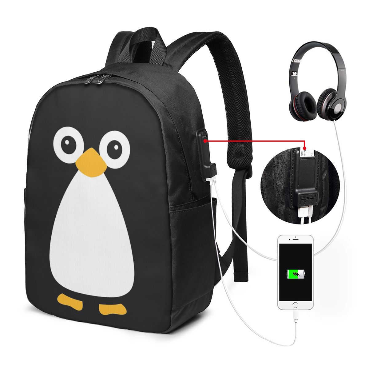 Leuke Vector Penguin-rugzak Re - Women Bags Laptop recensie en prijs