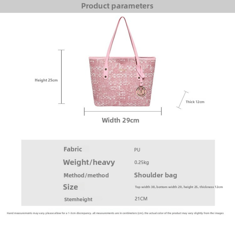 Schoudertas met grote capacite - Women Bags Gold recensie en prijs